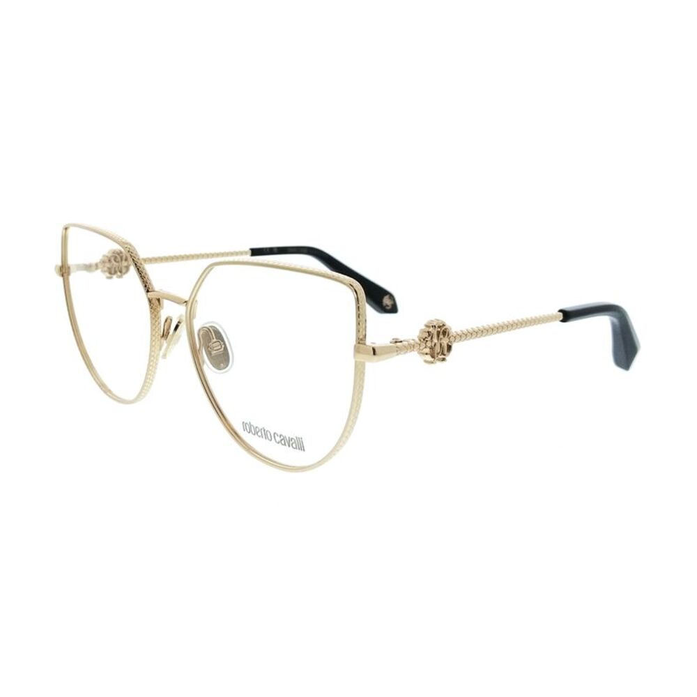 Roberto Cavalli VRC048 560300 Shiny Rose Gold Square Womens Optical Frames